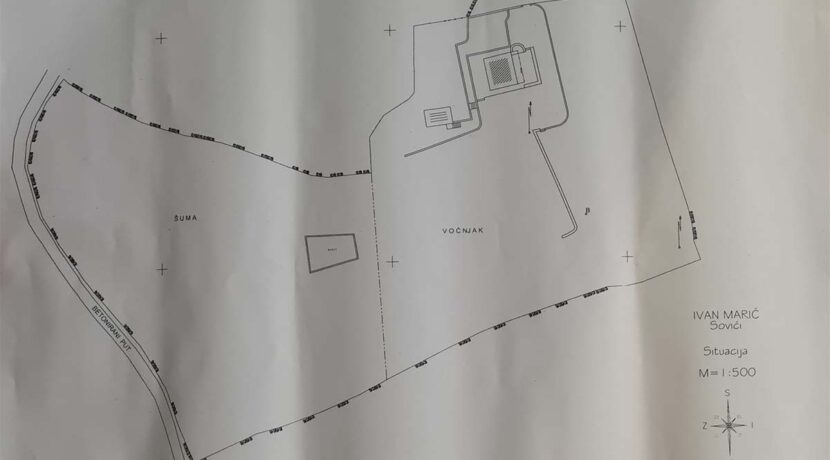 Sovići Goranci parcela s kućom slika 15 nekretnineinn
