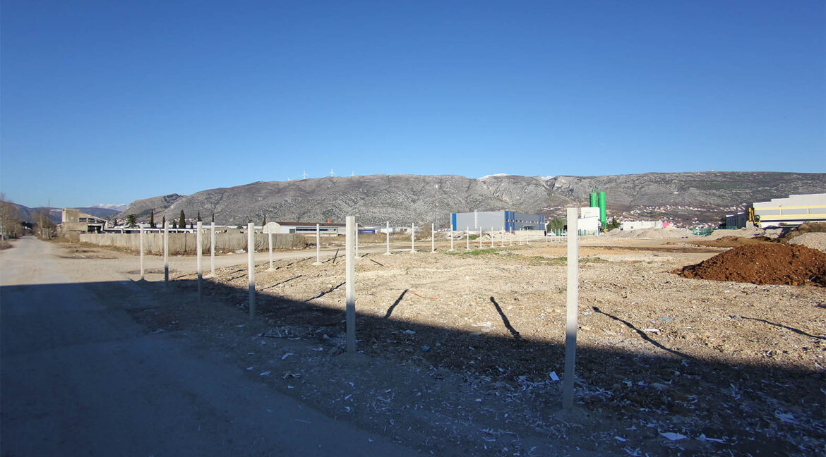 građevinsko zemljište na prodaju bišće polje mostar rodoč